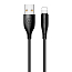 Кабель USB - Lightning для зарядки iPhone 1 м 2А Usams U18 черный