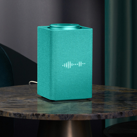 Умная колонка Яндекс Станция Макс с Алисой и Zigbee YNDX-00052 бирюзовая