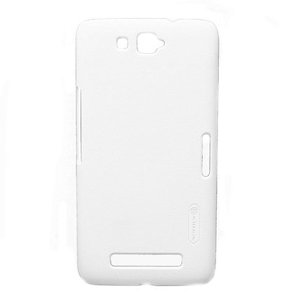 Чехол для Alcatel One Touch Hero пластиковый тонкий Nillkin Super Frosted белый
