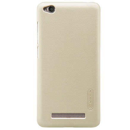 Чехол для Xiaomi Redmi 4A пластиковый тонкий Nillkin Super Frosted золотистый
