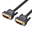 Кабель DVI-D - DVI-D (папа - папа) длина 5 м Ugreen DV101 черный
