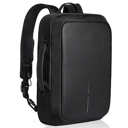 Рюкзак XD Design Bobby Bizz 2.0 с отделением для ноутбука до 16 дюймов и USB портом антивор черный