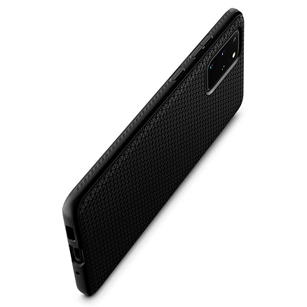 Чехол для Samsung Galaxy S20+ гелевый Spigen SGP Liquid Air матовый черный