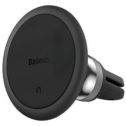 Держатель автомобильный в решетку обдува магнитный Baseus C01 черный