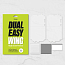 Пленка защитная Samsung Galaxy S20+ на весь экран и торцы Ringke Dual Easy прозрачная 2 шт.