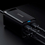 Зарядное устройство сетевое с двумя USB и двумя Type-C входами 3А 65W с кабелем Baseus GaN3 Pro (быстрая зарядка QC 4.0, 3.0, PD) черное