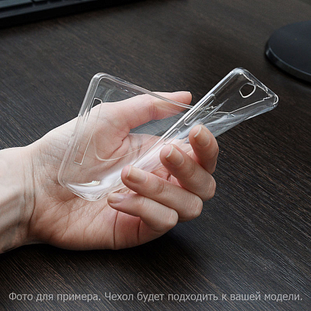 Чехол для Huawei Ascend Y625 (U32) ультратонкий гелевый 0,5мм Nova Crystal прозрачный