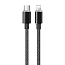 Кабель Type-C - Lightning для зарядки 1,2 м 3А 36W плетеный McDodo CA-3660 (быстрая зарядка PD) черный