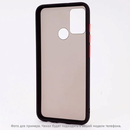 Чехол для Huawei P smart 2021 силиконовый CASE Acrylic черный