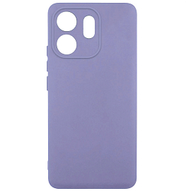 Чехол для Infinix Hot 50i силиконовый Color Soft Touch фиолетовый