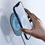 Беспроводная магнитная зарядка MagSafe для iPhone 15W с Type-C Baseus Light BS-W518 синяя
