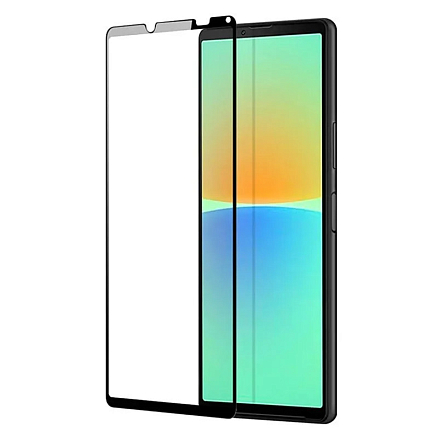 Защитное стекло для Sony Xperia 10 IV на весь экран противоударное Dux Ducis 10D черное