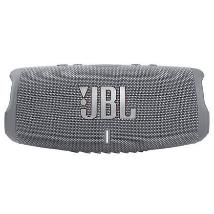 Портативная колонка JBL Charge 5 с защитой от воды и аккумулятором для телефона на 7500мАч серая