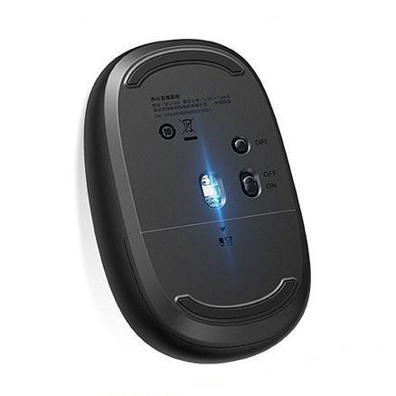 Мышь беспроводная оптическая Ugreen MU105 4 кнопки 2400 dpi синяя