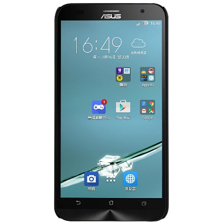 Чехол для Asus Zenfone 2 Laser ZE550KL пластиковый тонкий Nillkin Super Frosted черный
