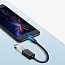Переходник MicroUSB - USB 2.0 (папа - мама) хост OTG длина 15 см Ugreen US133 черный