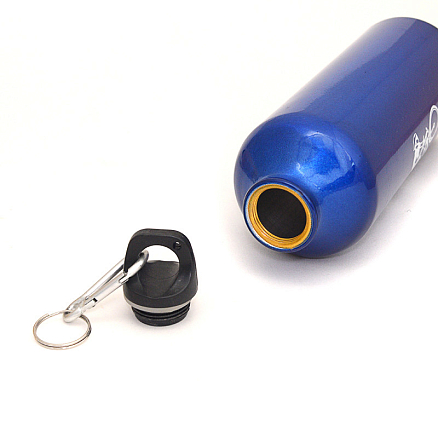 Бутылка для воды спортивная алюминиевая Sport Pot 750 мл синяя