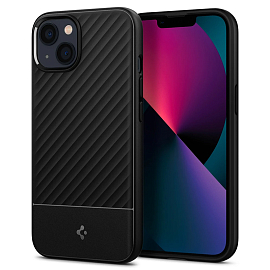 Чехол для iPhone 13 гелевый Spigen Core Armor матовый черный