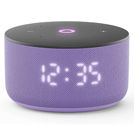 Умная колонка Яндекс Станция Мини 3 с часами (фиолетовый)