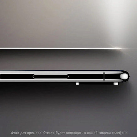 Защитное стекло для iPhone 12 Pro Max на весь экран противоударное Mocoll Rhinoceros 2.5D черное