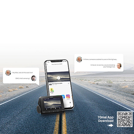 Видеорегистратор Xiaomi 70mai Dash Cam 4K модель A800S