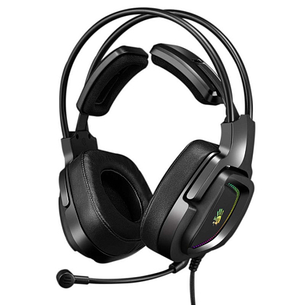 Наушники A4Tech Bloody G575 7.1 полноразмерные с микрофоном игровые черные