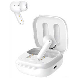 Наушники TWS беспроводные Bluetooth QCY T13 ANC вакуумные с микрофоном белые