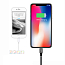 Кабель USB - Lightning для зарядки iPhone 5 м 2А плетеный Baseus Artistic черный