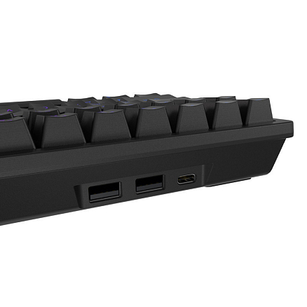 Клавиатура беспроводная Bluetooth Royal Kludge RK98 RK Red механическая с подсветкой игровая черная