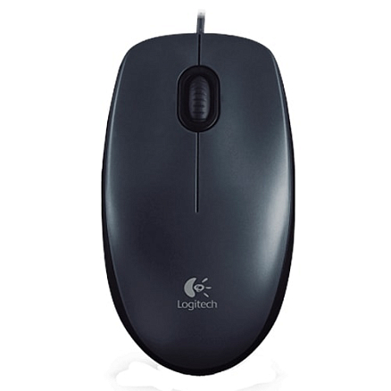 Мышь проводная Logitech M90 черная