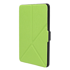Чехол для Amazon Kindle Paperwhite (2015), 3 (2017) кожаный Nova-06 Origami зеленый