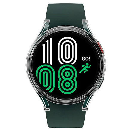 Чехол для Samsung Galaxy Watch 4 44 мм гибридный Spigen Ultra Hybrid прозрачный