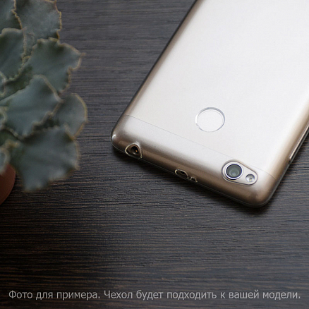Чехол для Xiaomi Redmi Note 4 ультратонкий гелевый 0,5мм Nova Crystal прозрачный