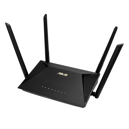 WI-FI маршрутизатор (роутер) 2.4/5 ГГц Asus RT-AX53U черный
