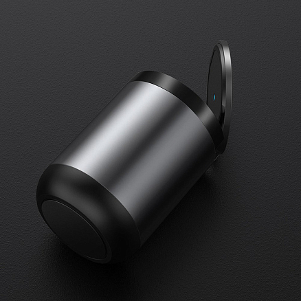 Пепельница в автомобиль с подсветкой Baseus Premium серая