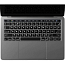Накладка на клавиатуру защитная для Apple MacBook Pro 13 Touch Bar A1706, A1989, A2159, Pro 15 Touch Bar A1707, A1990 USA (русские буквы) черная