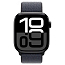 Умные часы Apple Watch 10 46 мм с текстильным ремешком алюминиевые черные