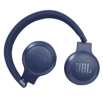 Наушники беспроводные Bluetooth JBL Live 460NC накладные с микрофоном и активным шумоподавлением синие