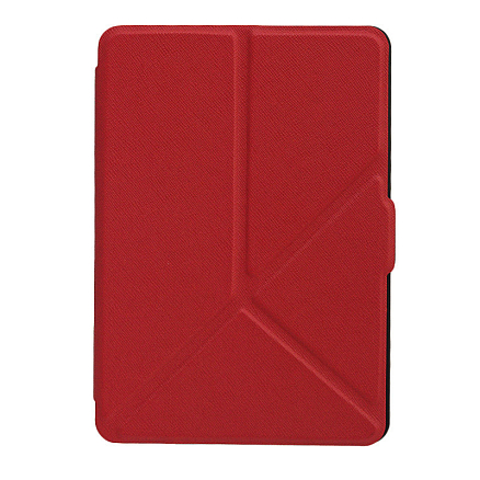 Чехол для Amazon Kindle Paperwhite (2015), 3 (2017) кожаный Nova-06 Origami красный