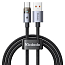 Кабель Type-C - USB для зарядки 1,2 м 6А 100W плетеный McDodo CA-6890 (быстрая зарядка PD) черный