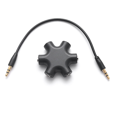 Разветвитель наушников на 5 разъемов Nova Star черный