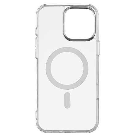 Чехол для iPhone 16 Pro гибридный Rocket Prime MagSafe прозрачный