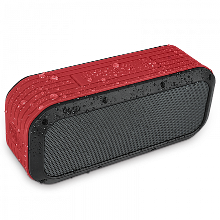 Портативная колонка Divoom Voombox Outdoor (2nd generation) с защитой от воды и ударов красная