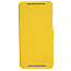 Чехол для HTC One Max пластик с кожей Nillkin Fresh желтый