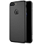 Чехол для iPhone 7 Plus, 8 Plus гелевый Baseus Mystery матовый черный