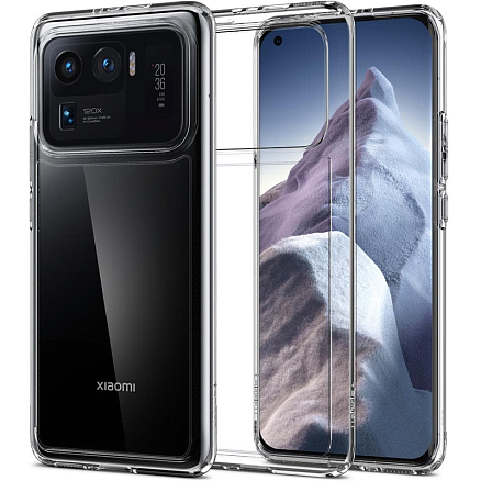 Чехол для Xiaomi Mi 11 Ultra гибридный Spigen SGP Ultra Hybrid прозрачный