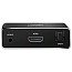 Переходник (преобразователь) HDMI - HDMI, 3,5 мм, SPDIF Toslink (папа - мама) 50 см Ugreen 40281 с питанием MicroUSB черный