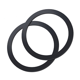 Наклейка на телефон для магнитного держателя MagSafe Joyroom JR-Mag-M3 черная 2 шт.