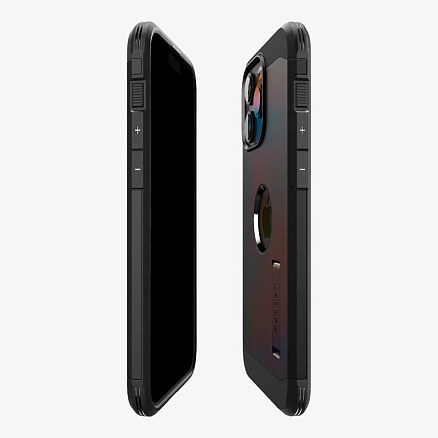 Чехол для iPhone 15 Pro гибридный для экстремальной защиты Spigen Tough Armor MagFit черный