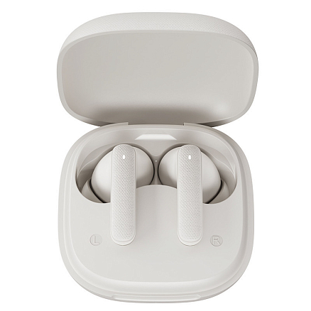 Наушники TWS беспроводные QCY Buds QT43 вакуумные белые